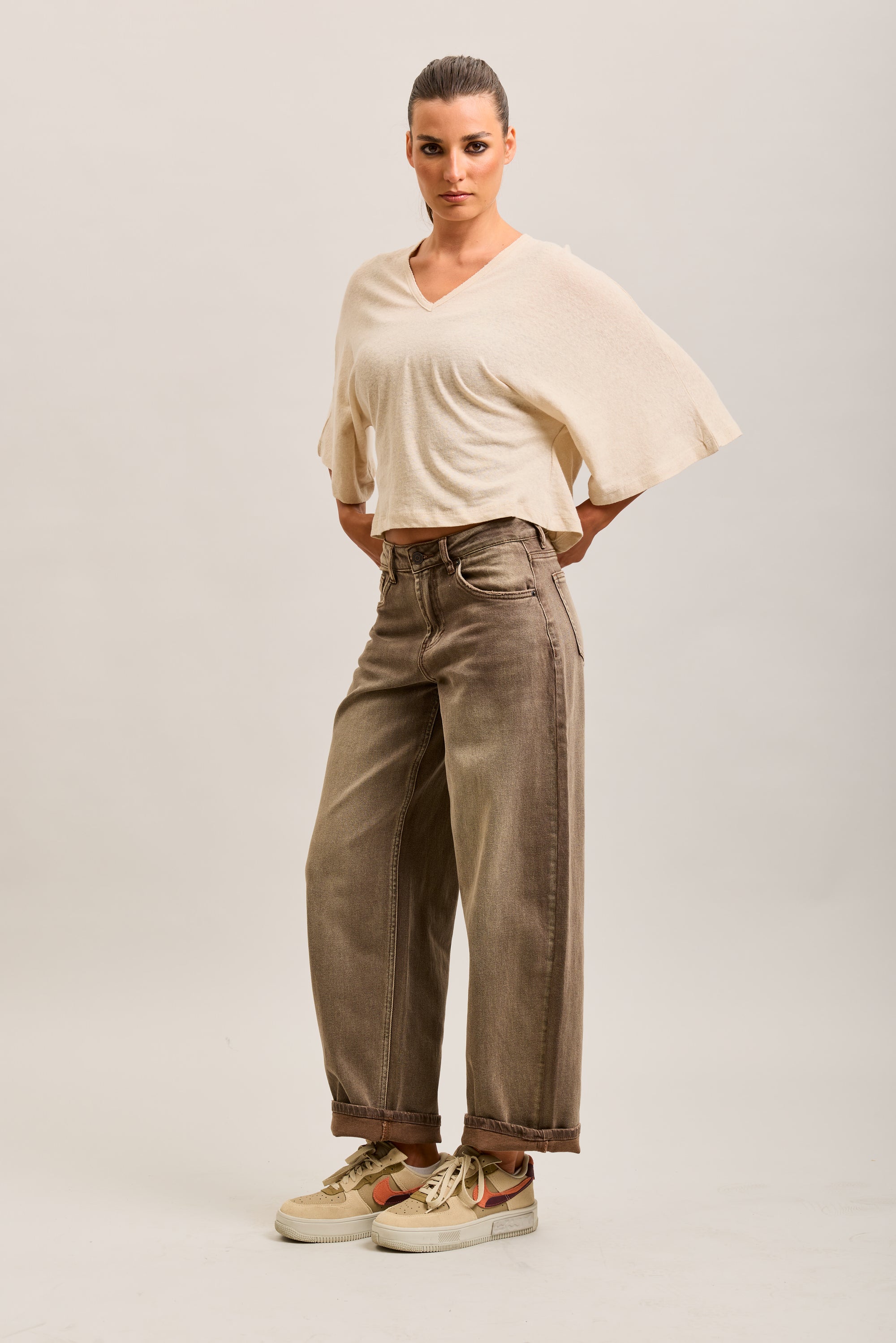 Toxik3 stretch balloon jean pants