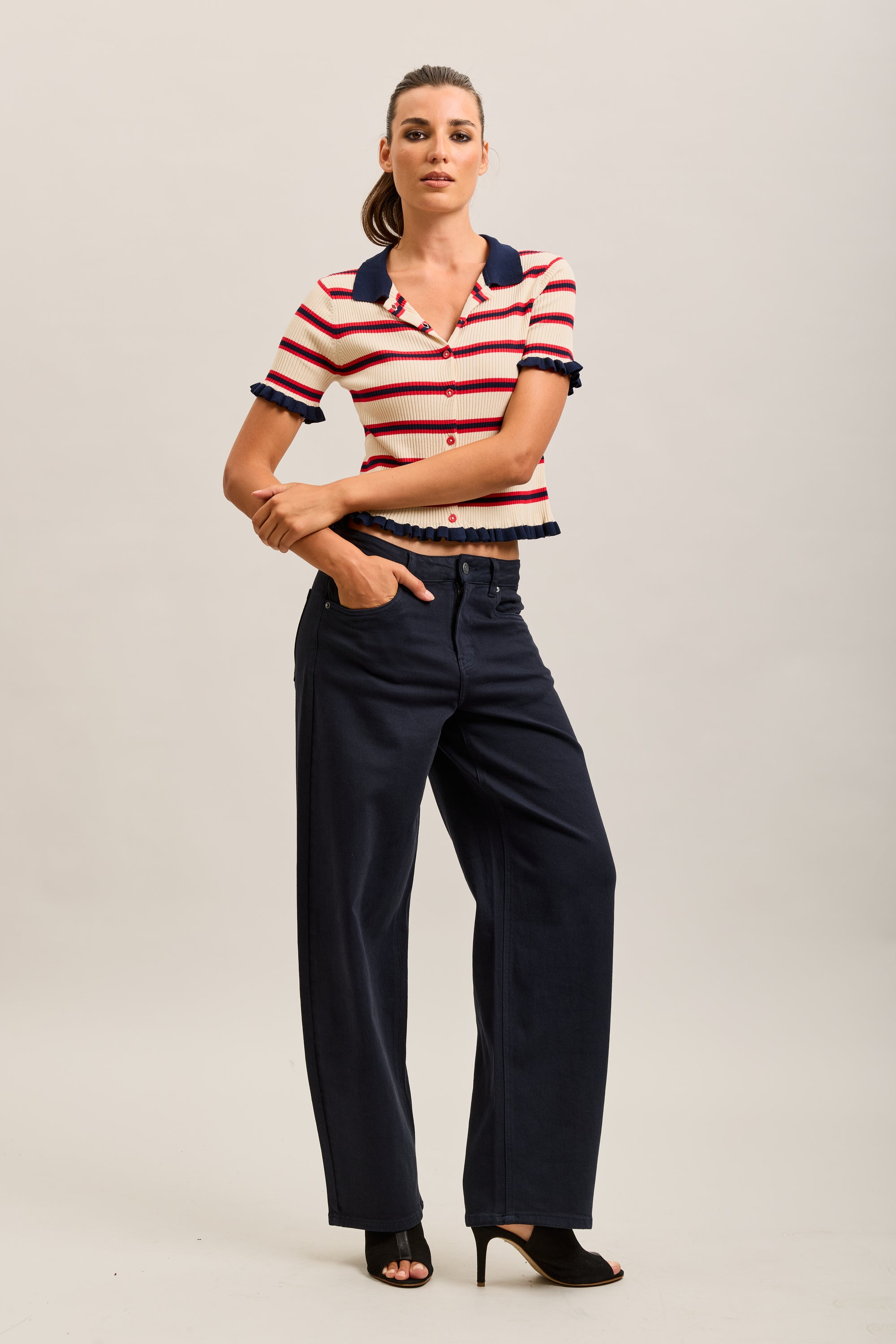 Toxik3 stretch balloon jean pants