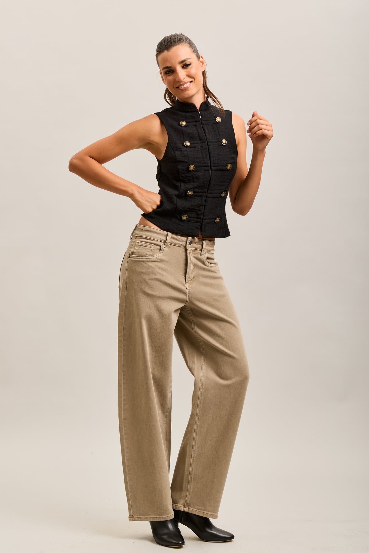 Toxik3 stretch balloon jean pants
