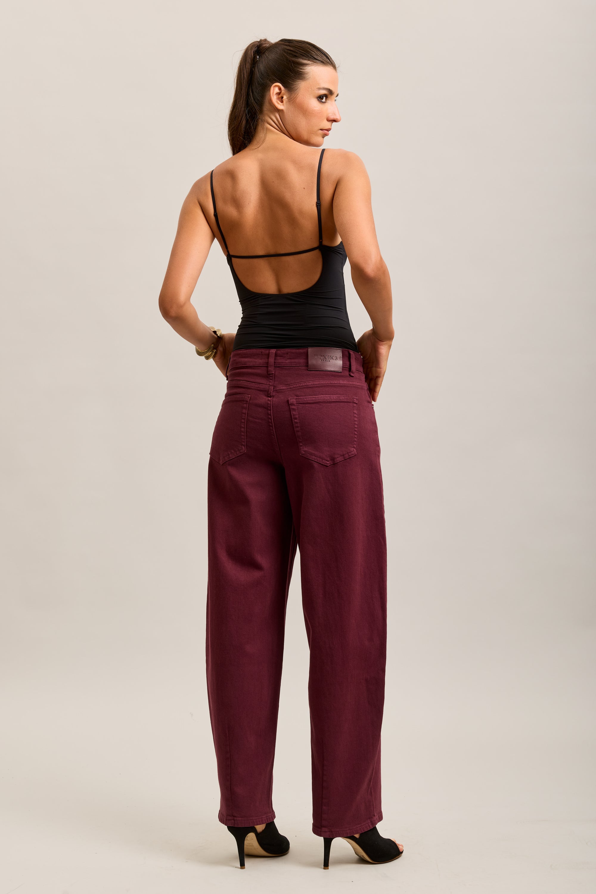 Toxik3 stretch balloon jean pants