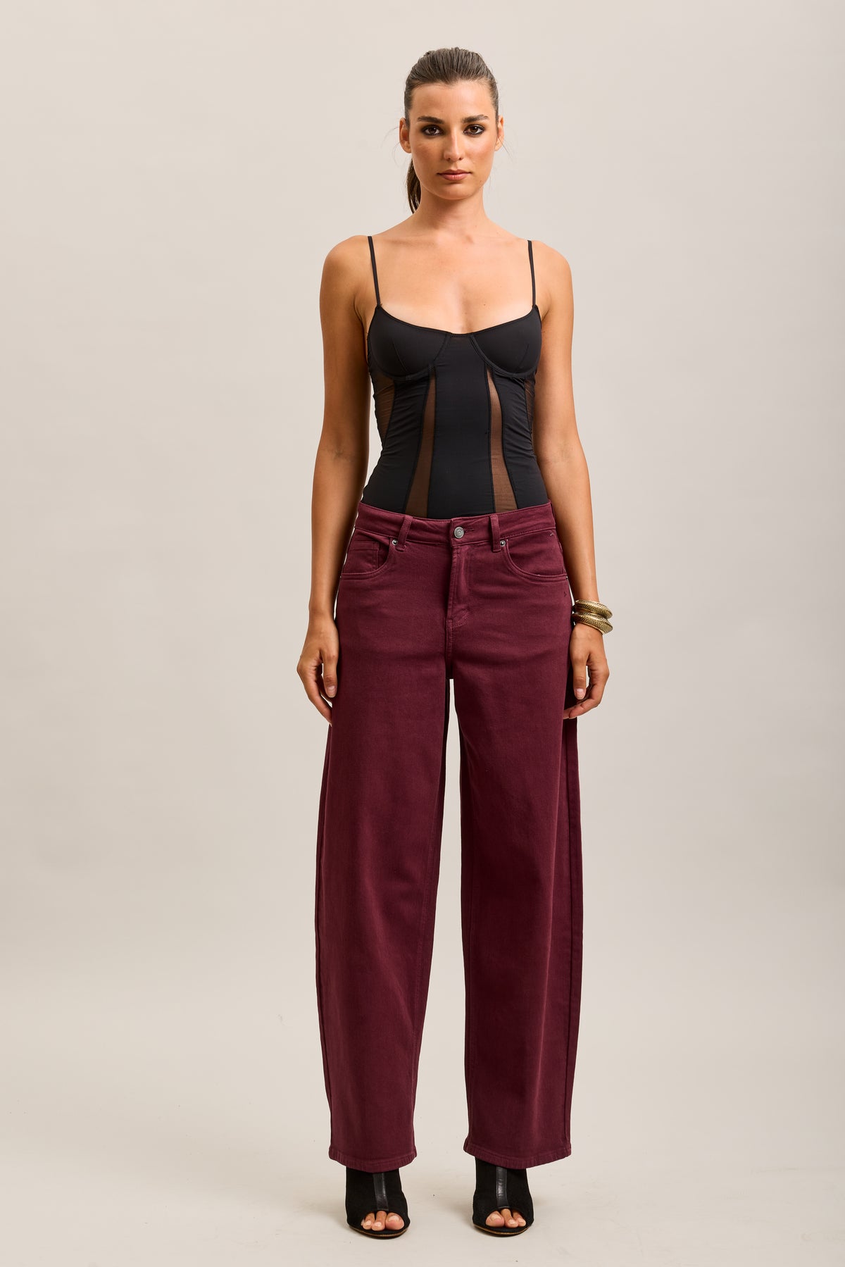 Toxik3 stretch balloon jean pants