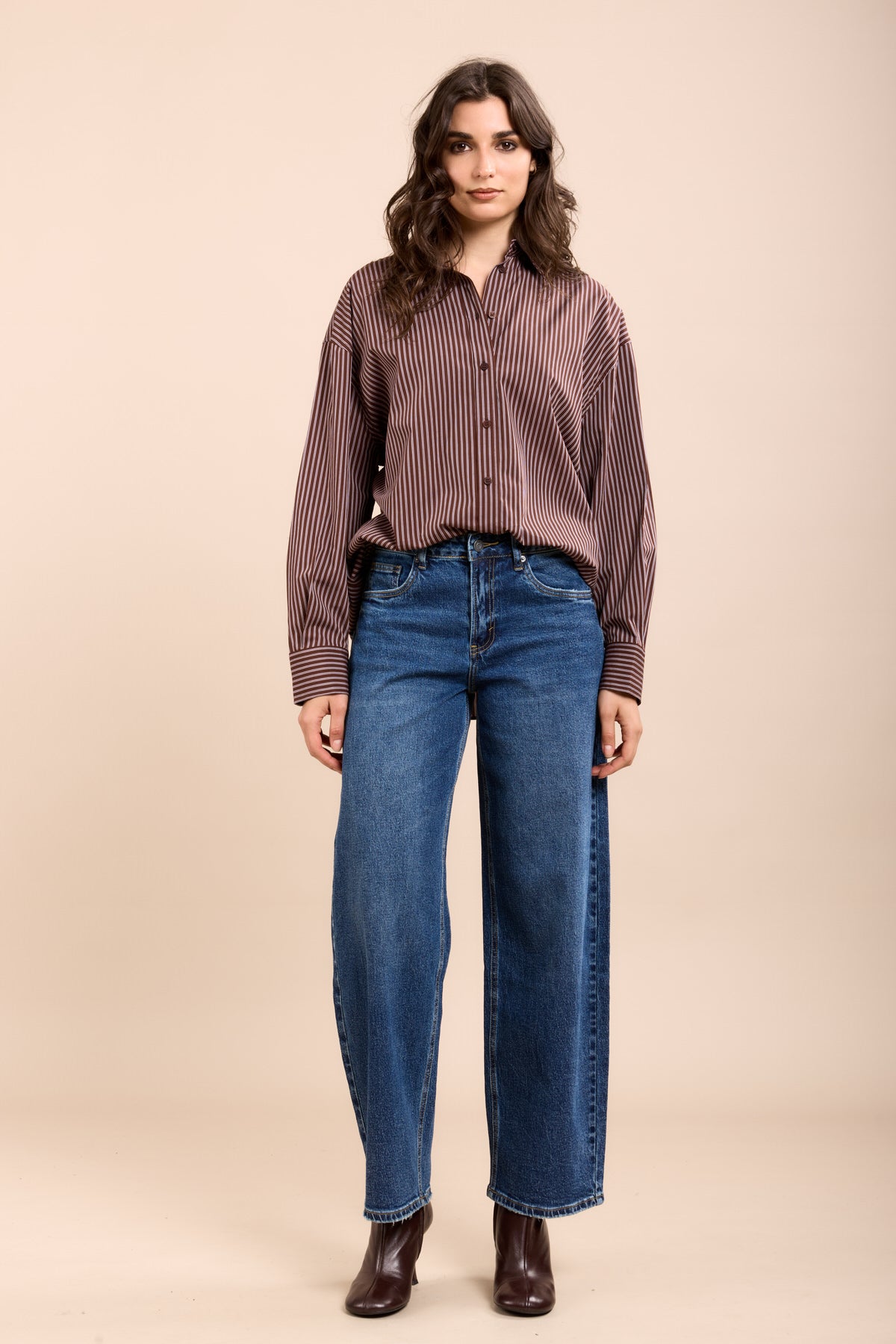 Toxik3 weite Stretch-Jeanshose L21547