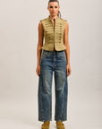 Toxik3 balloon cropped stretch denim jean pants