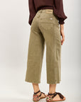 Toxik3 wide cropped stretch denim pants