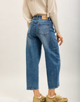 Toxik3 balloon stretch jean pants with stud details