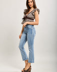 Toxik3 slim cropped stretch denim jean pants