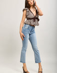 Toxik3 slim cropped stretch denim jean pants