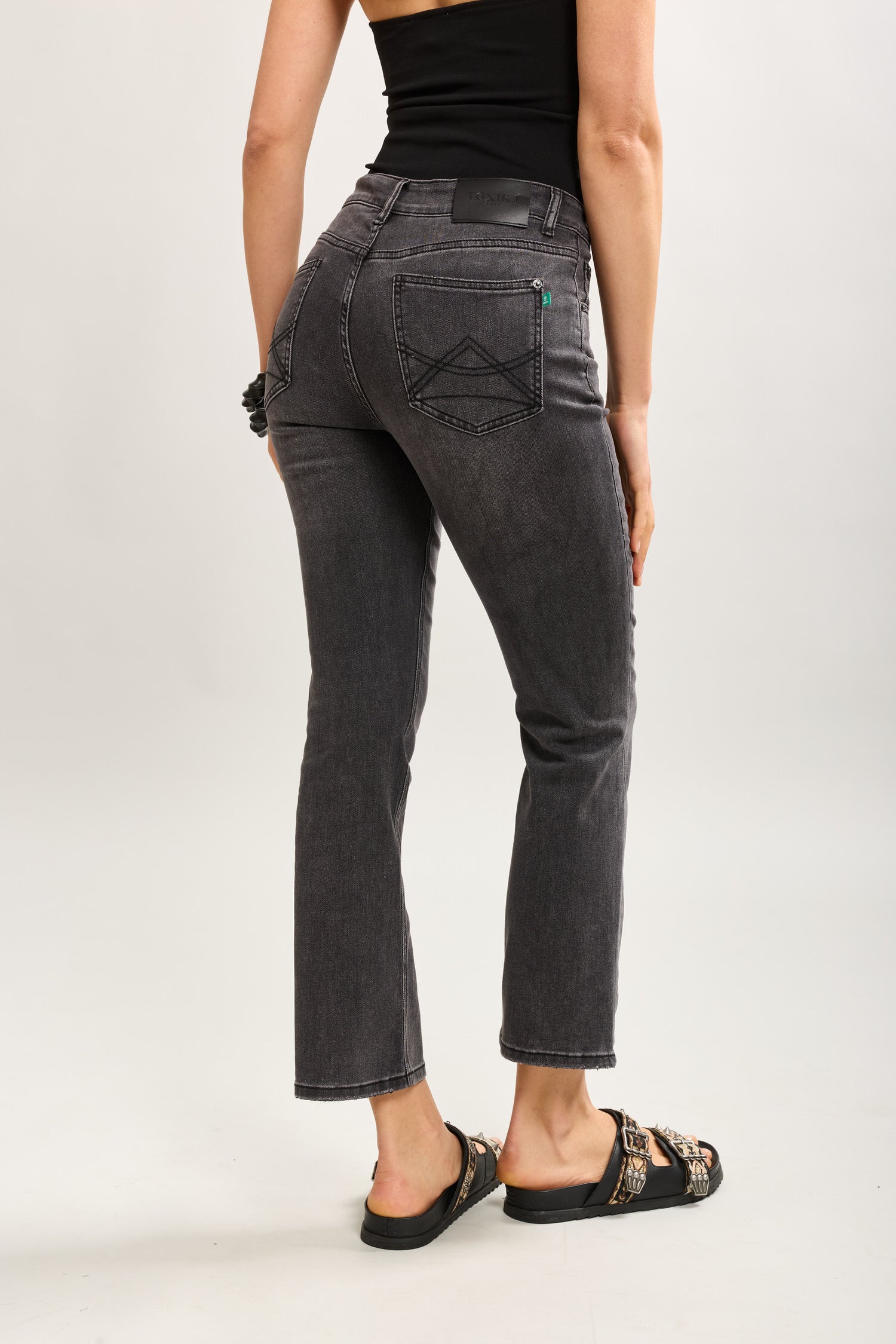 Toxik3 slim cropped stretch denim jean pants