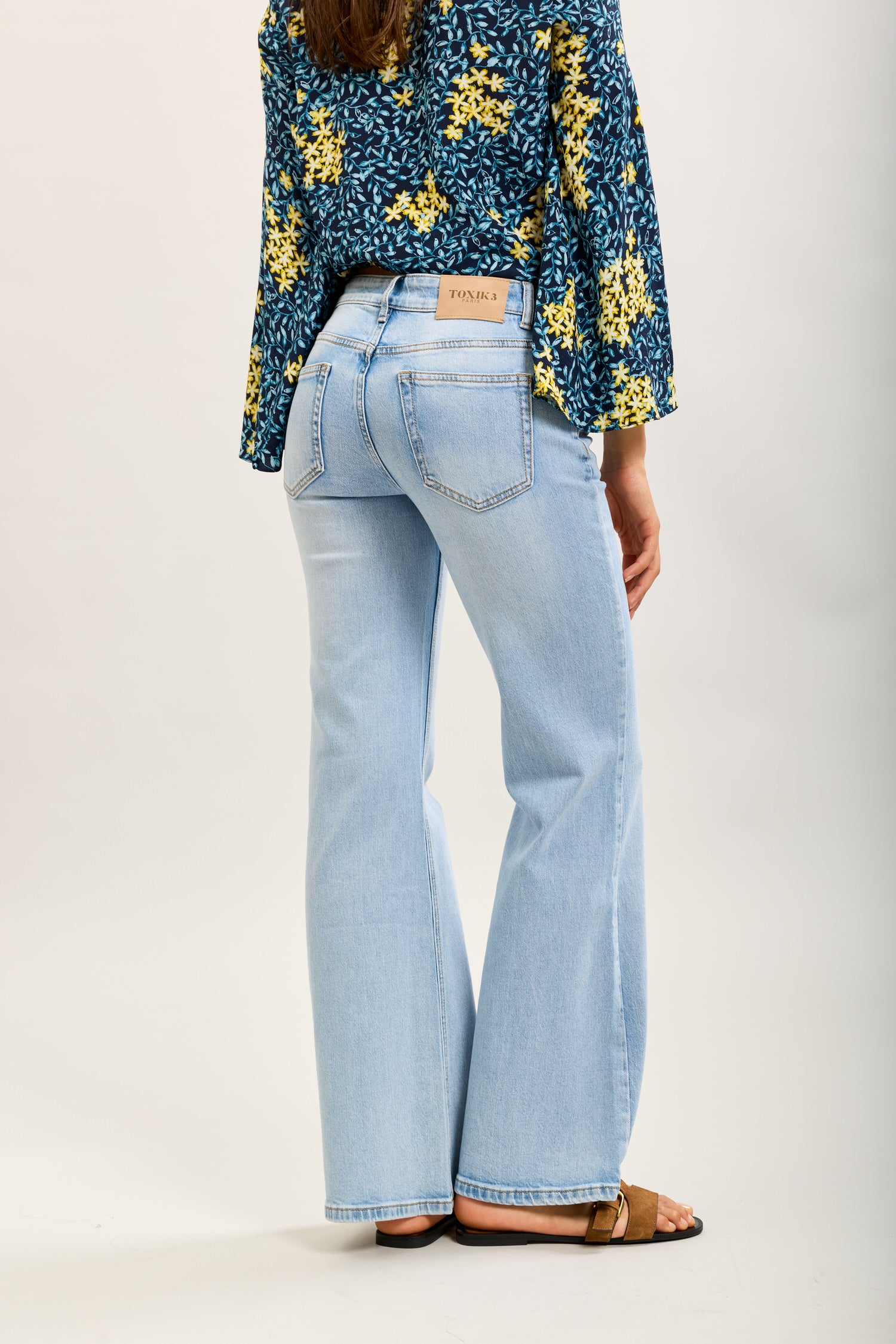 Toxik3 pantalon jean wide denim stretch