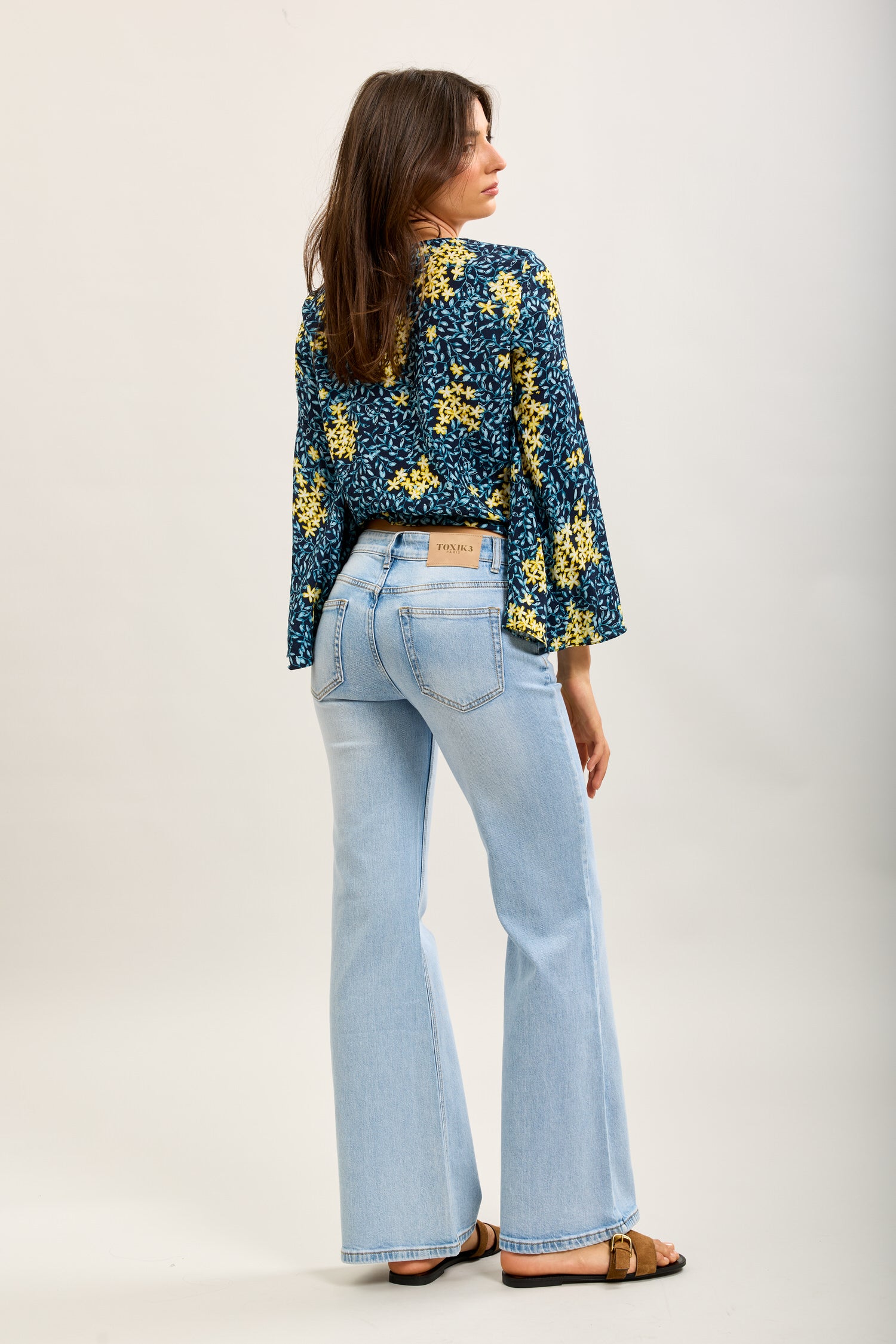 Toxik3 pantalon jean wide denim stretch
