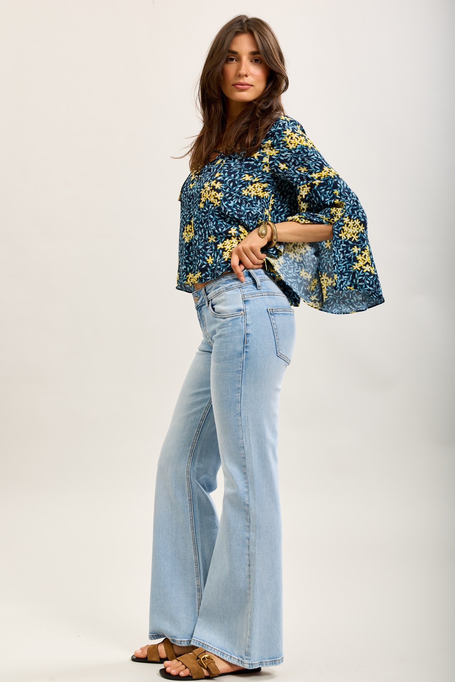 Toxik3 pantalon jean wide denim stretch