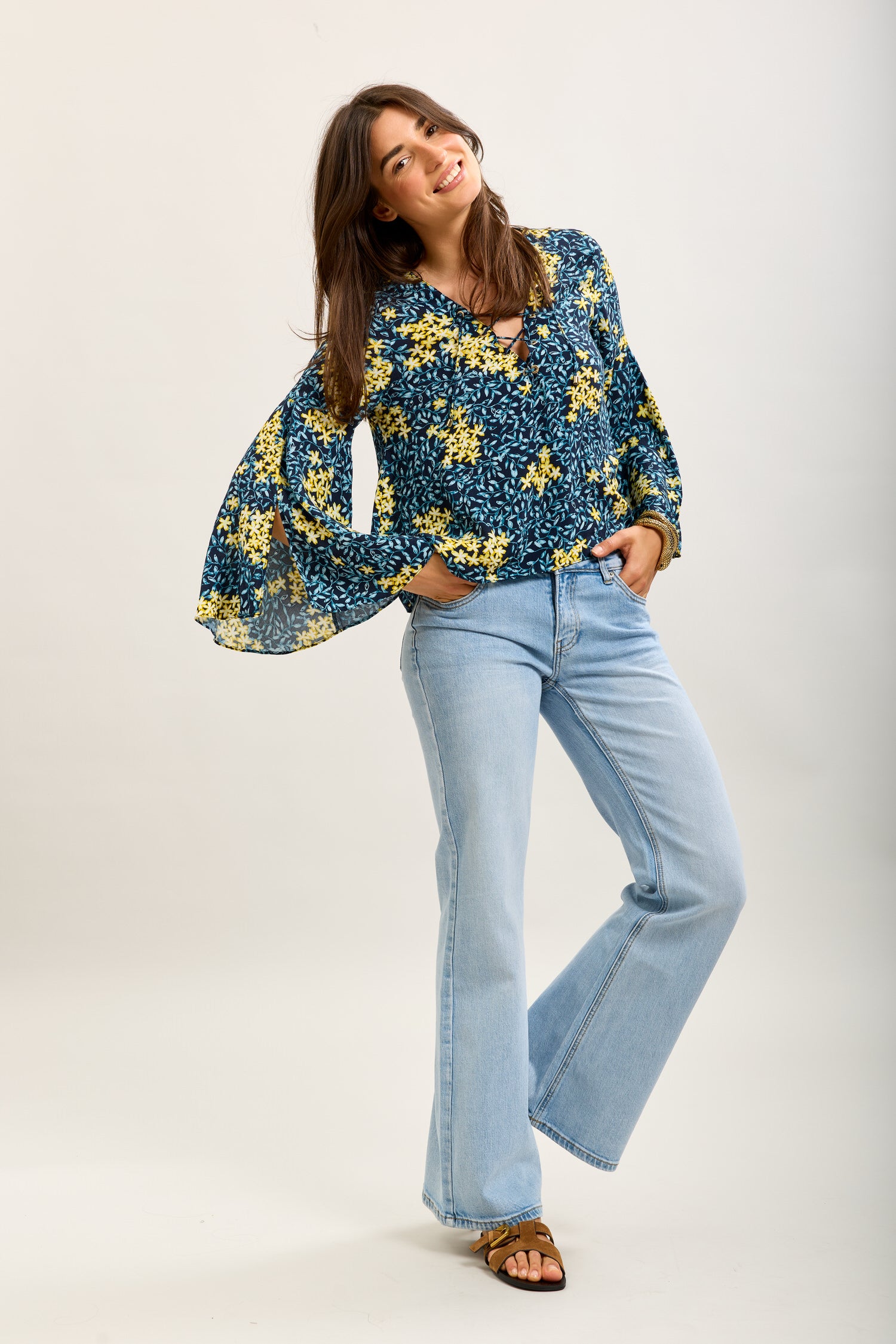 Toxik3 pantalon jean wide denim stretch