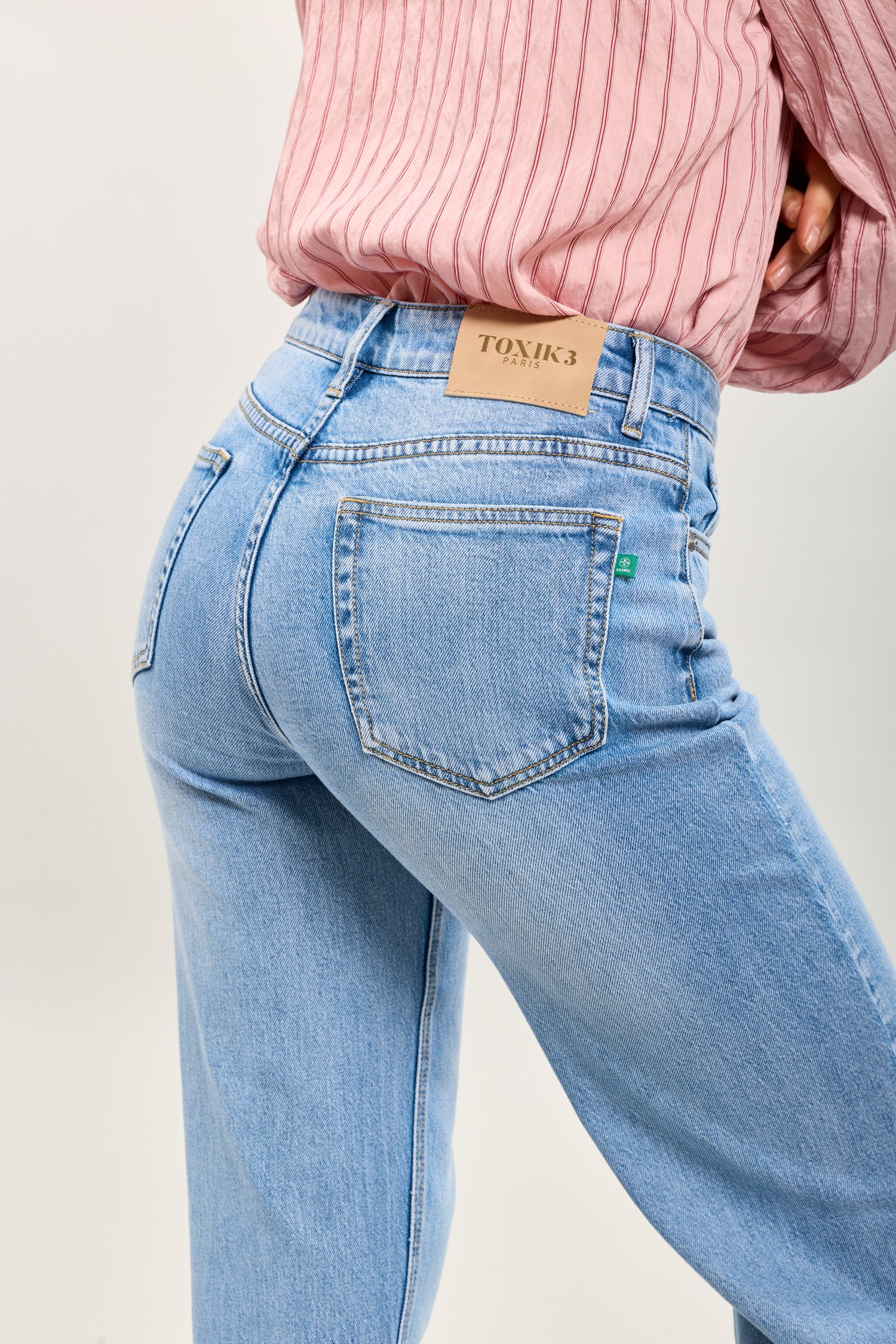 Toxik3 pantalon droit denim Lyocell stretch