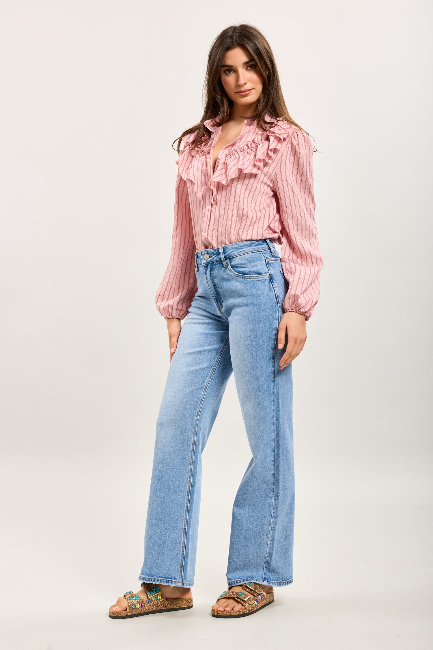 Toxik3 pantalon droit denim Lyocell stretch