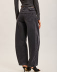 Toxik3 stretch denim balloon jean pants buttons at the waist