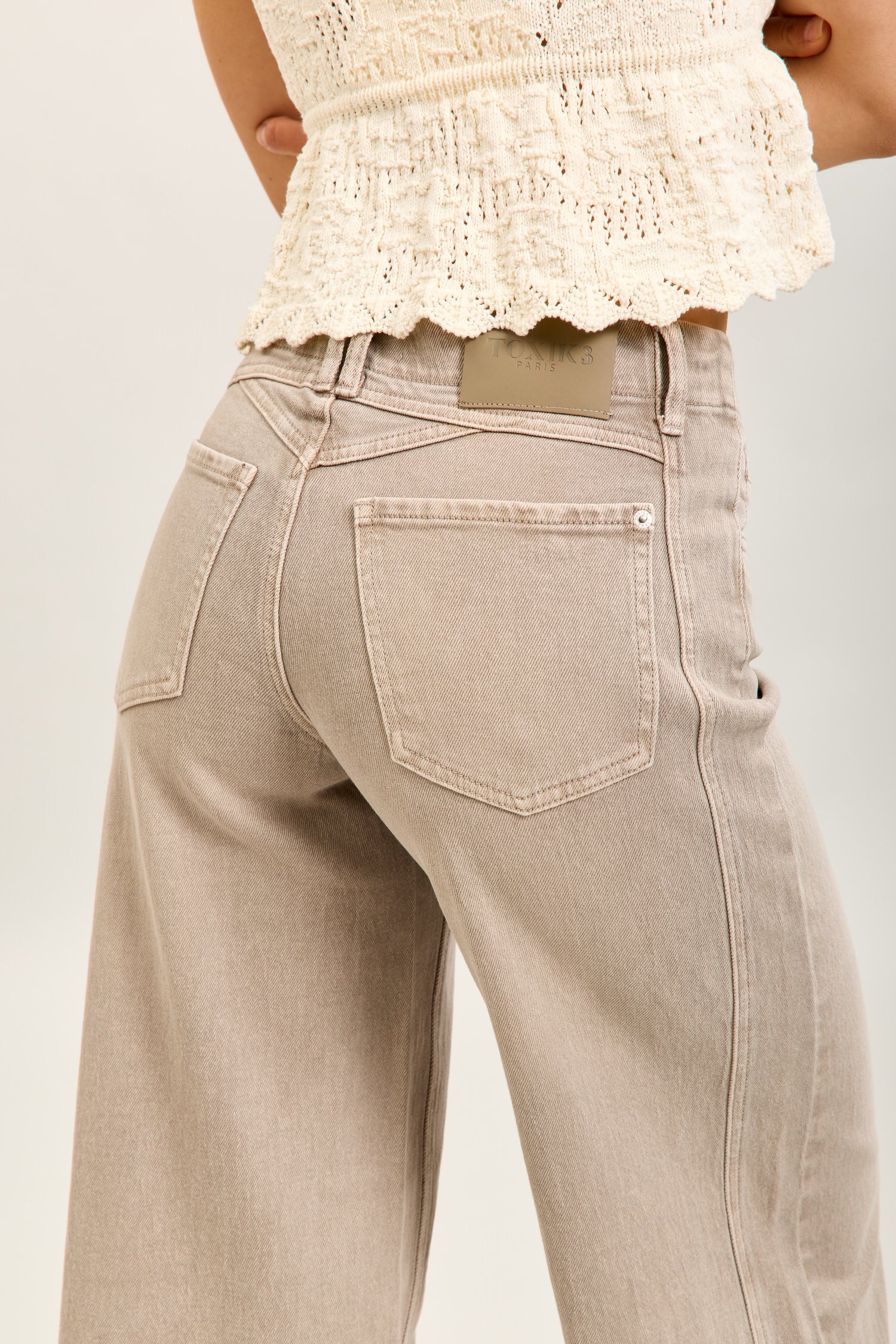 Toxik3 pantalon jean extra-wide denim stretch