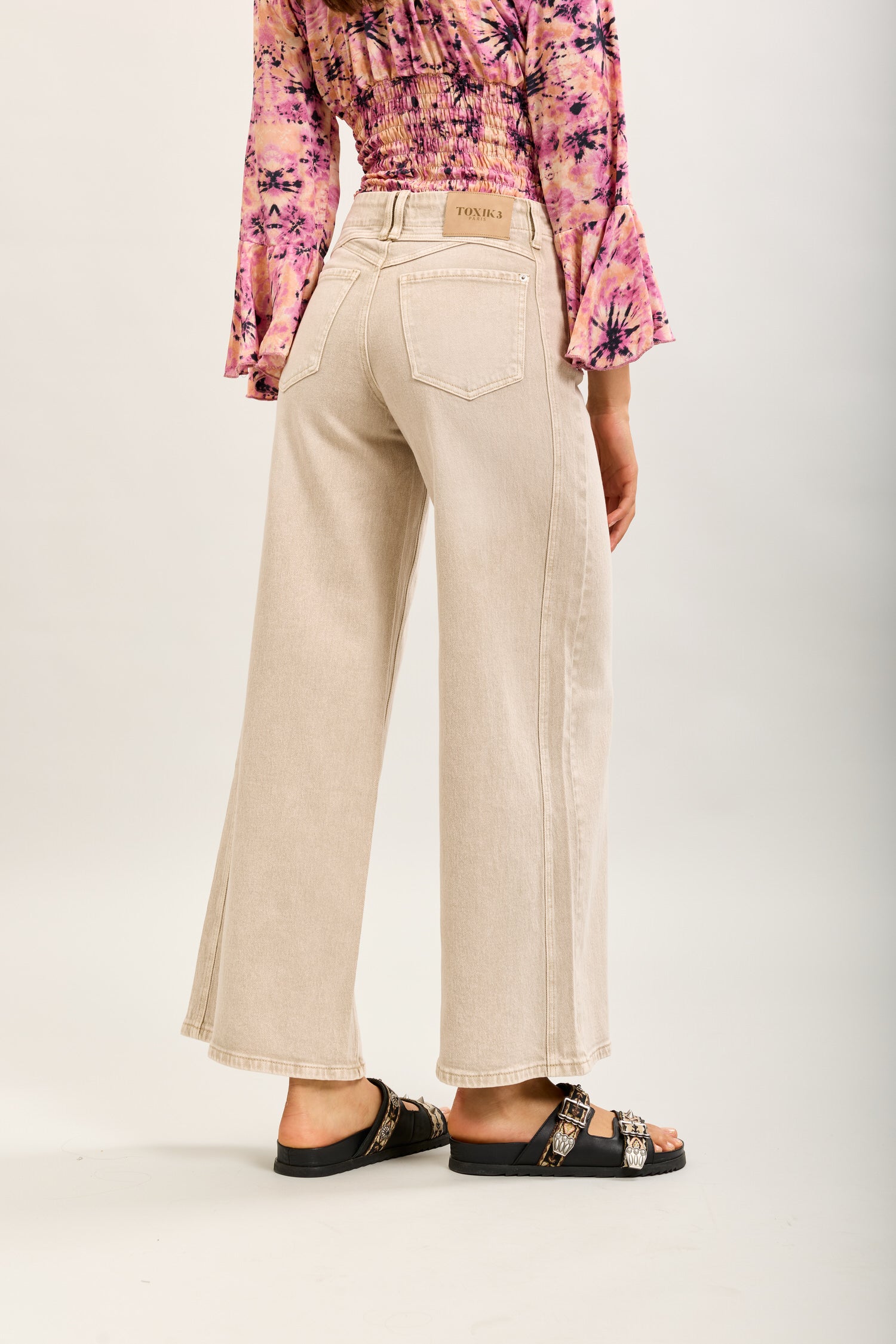 Toxik3 pantalon jean extra-wide denim stretch