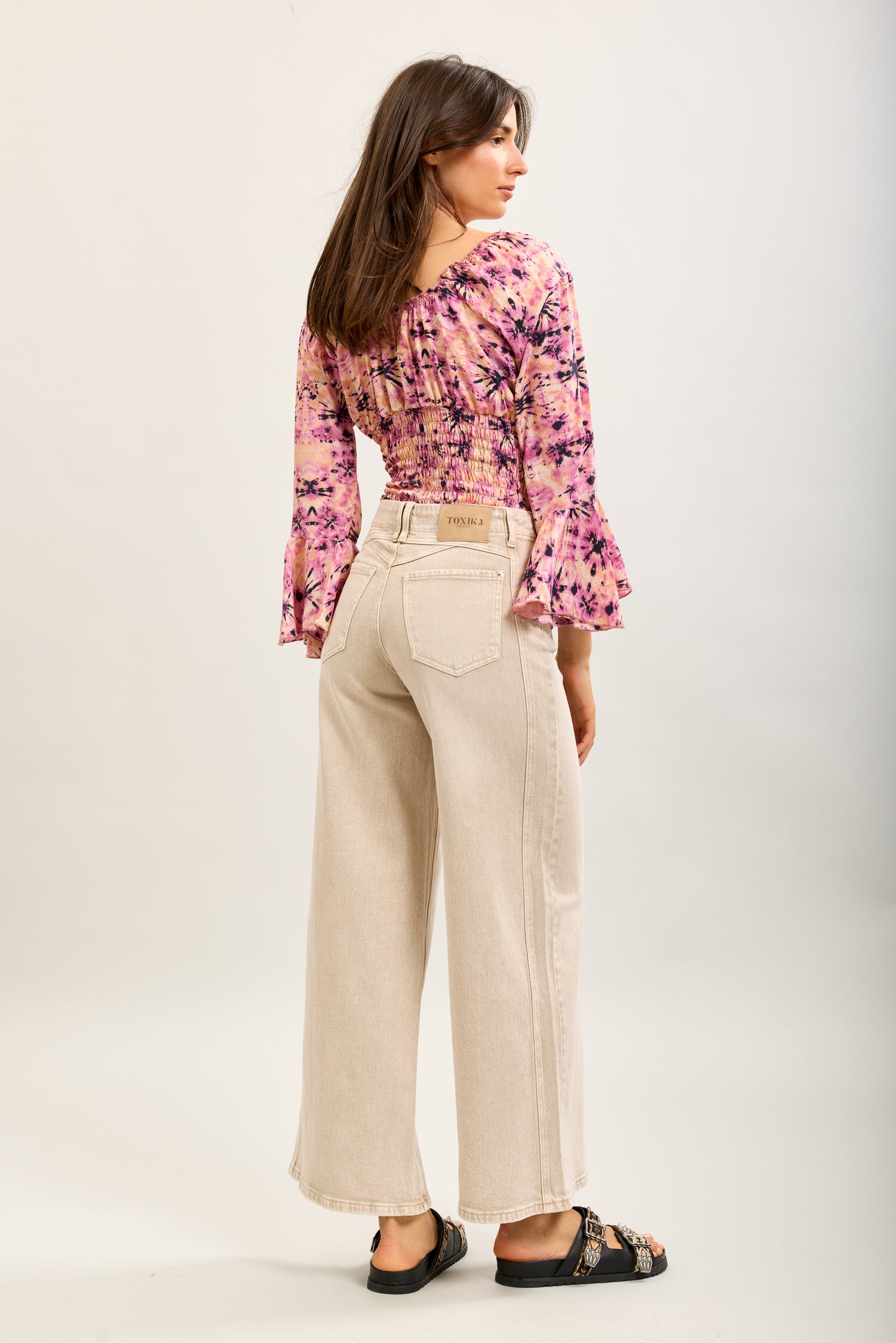 Toxik3 pantalon jean extra-wide denim stretch
