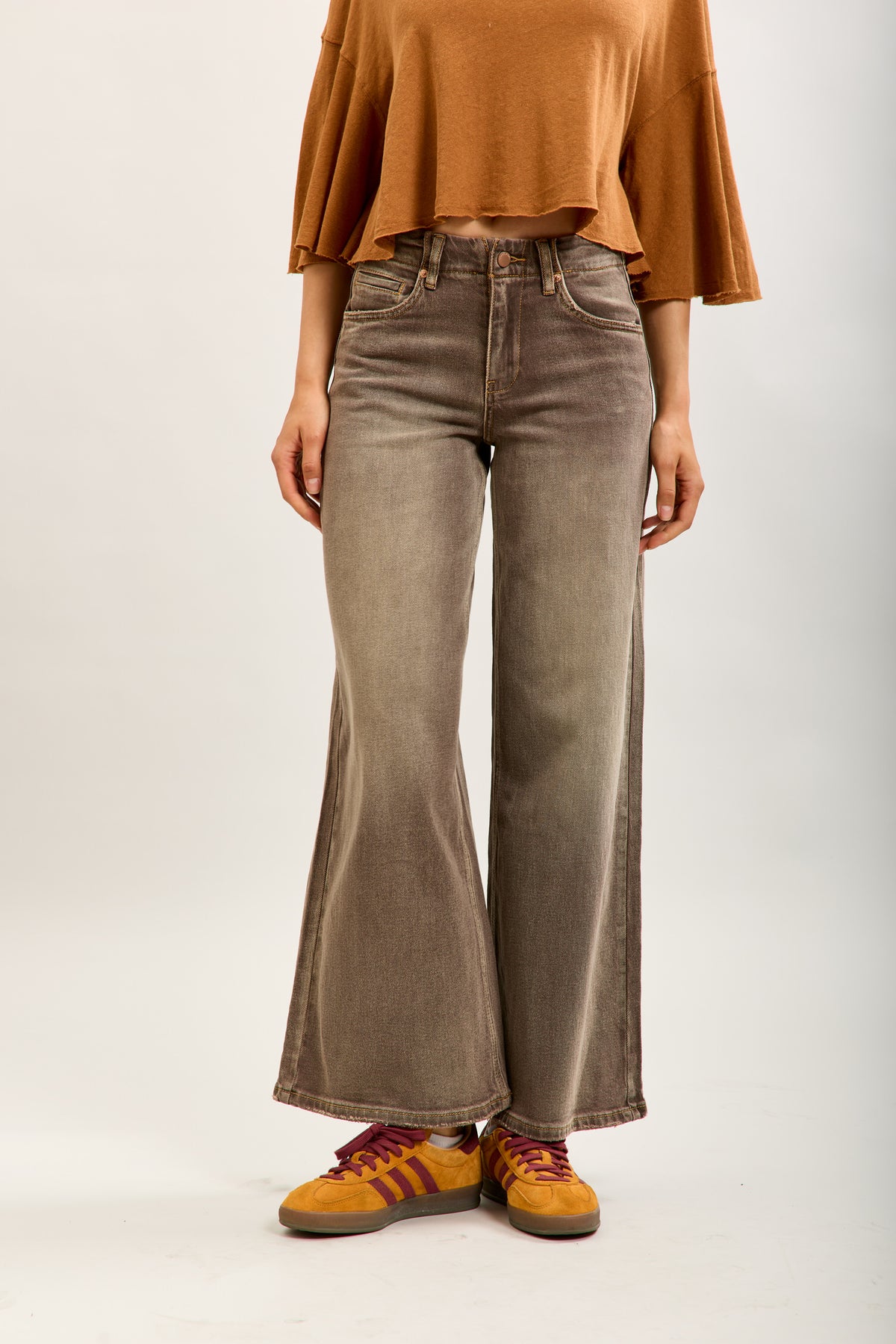 Extraweite Jeanshose aus Stretch-Denim von Toxik3