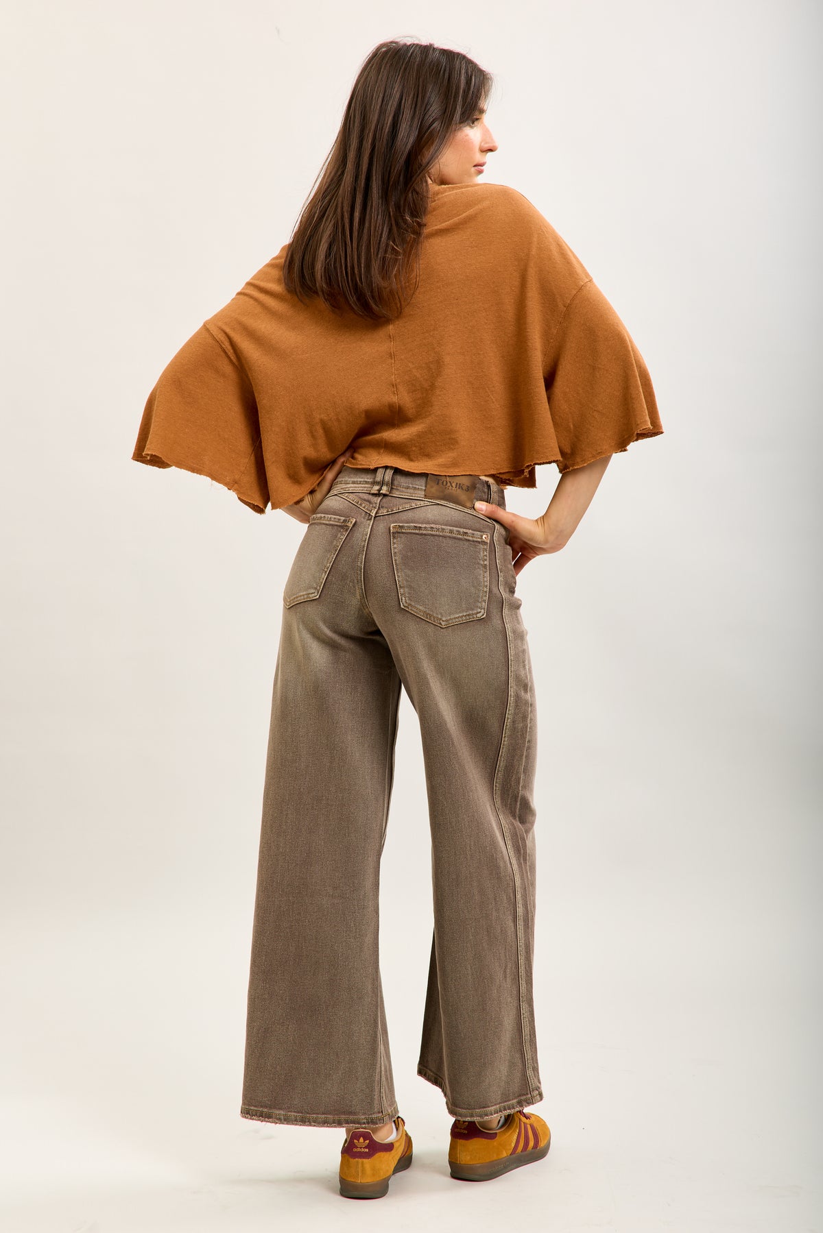 Extraweite Jeanshose aus Stretch-Denim von Toxik3