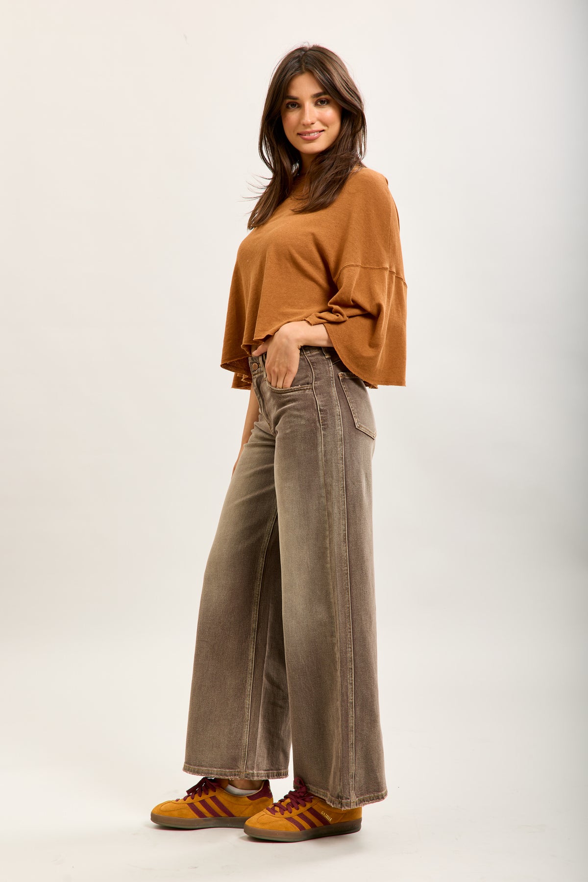 Extraweite Jeanshose aus Stretch-Denim von Toxik3