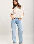 Toxik3 Lyocell denim mom jean pants
