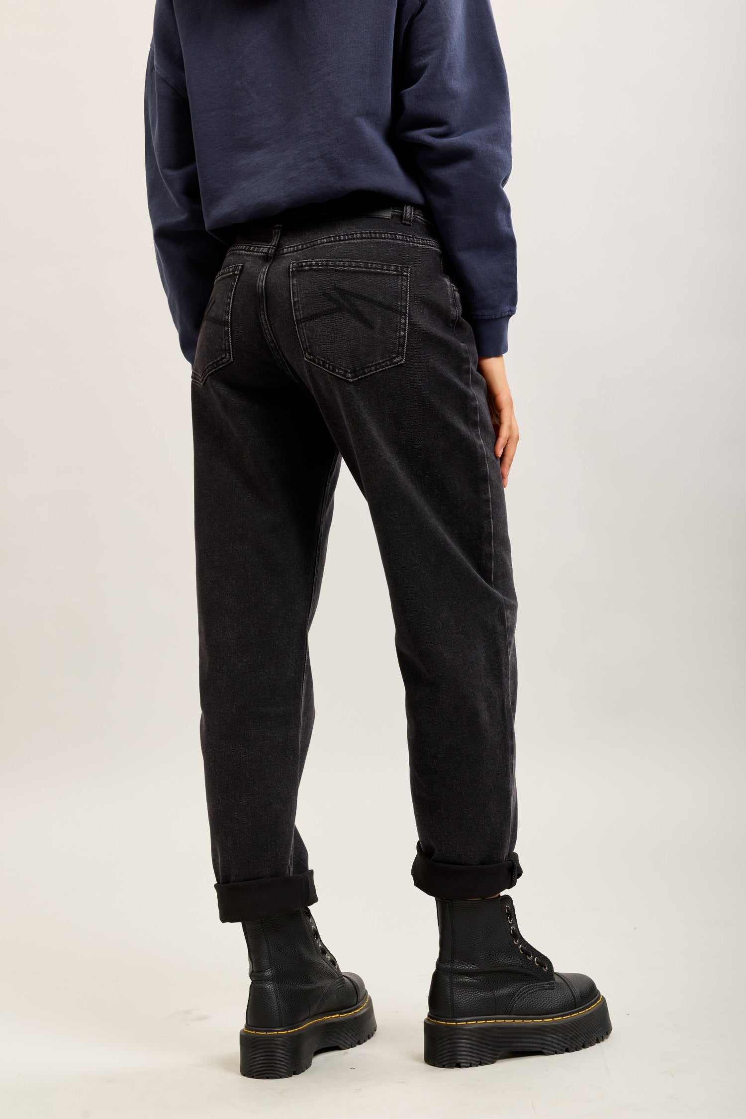 Toxik3 pantalon jean mom denim Lyocell
