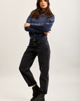 Toxik3 pantalon jean mom denim Lyocell