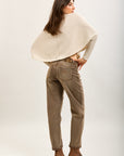 Toxik3 pantalon jean mom denim Lyocell