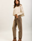 Toxik3 pantalon jean mom denim Lyocell