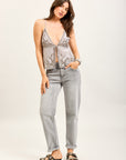 Toxik3 pantalon jean mom denim Lyocell