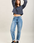 Toxik3 Lyocell denim mom jeansbroek