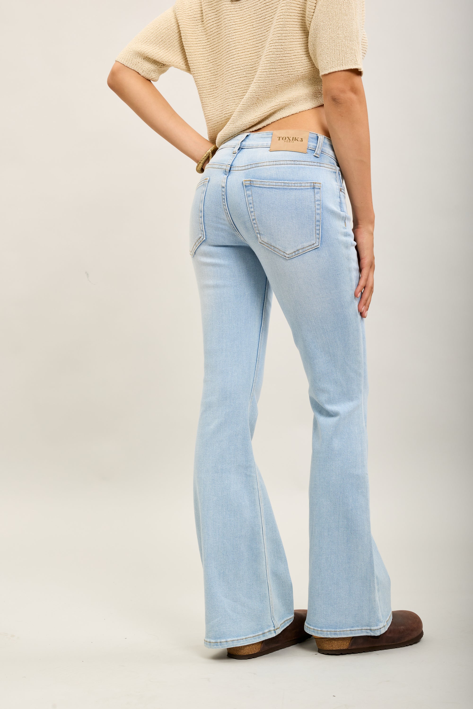 Toxik3 pantalon jean bootcut denim stretch
