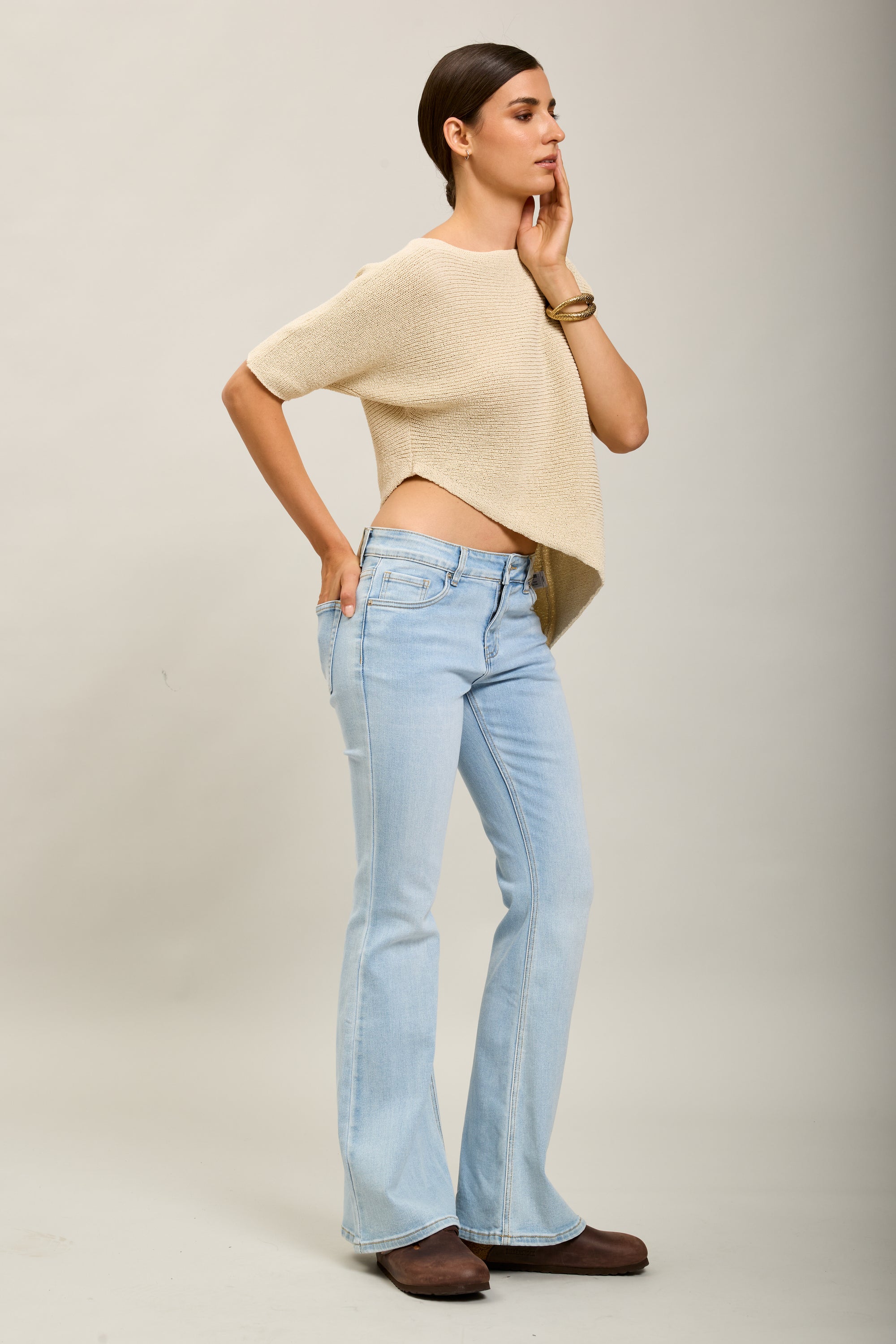 Toxik3 pantalon jean bootcut denim stretch