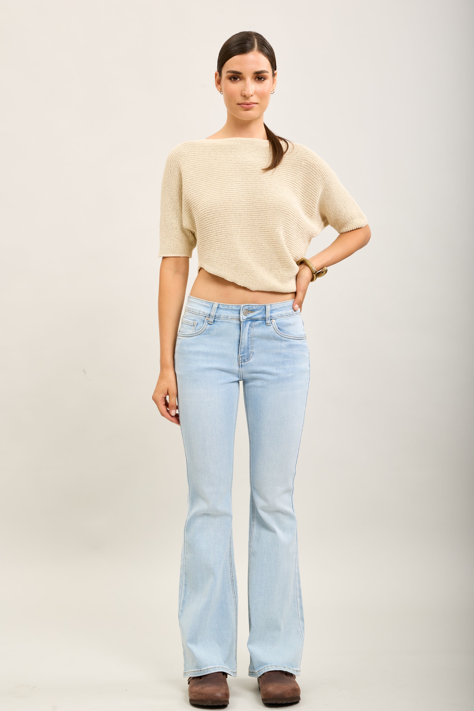 Toxik3 pantalon jean bootcut denim stretch