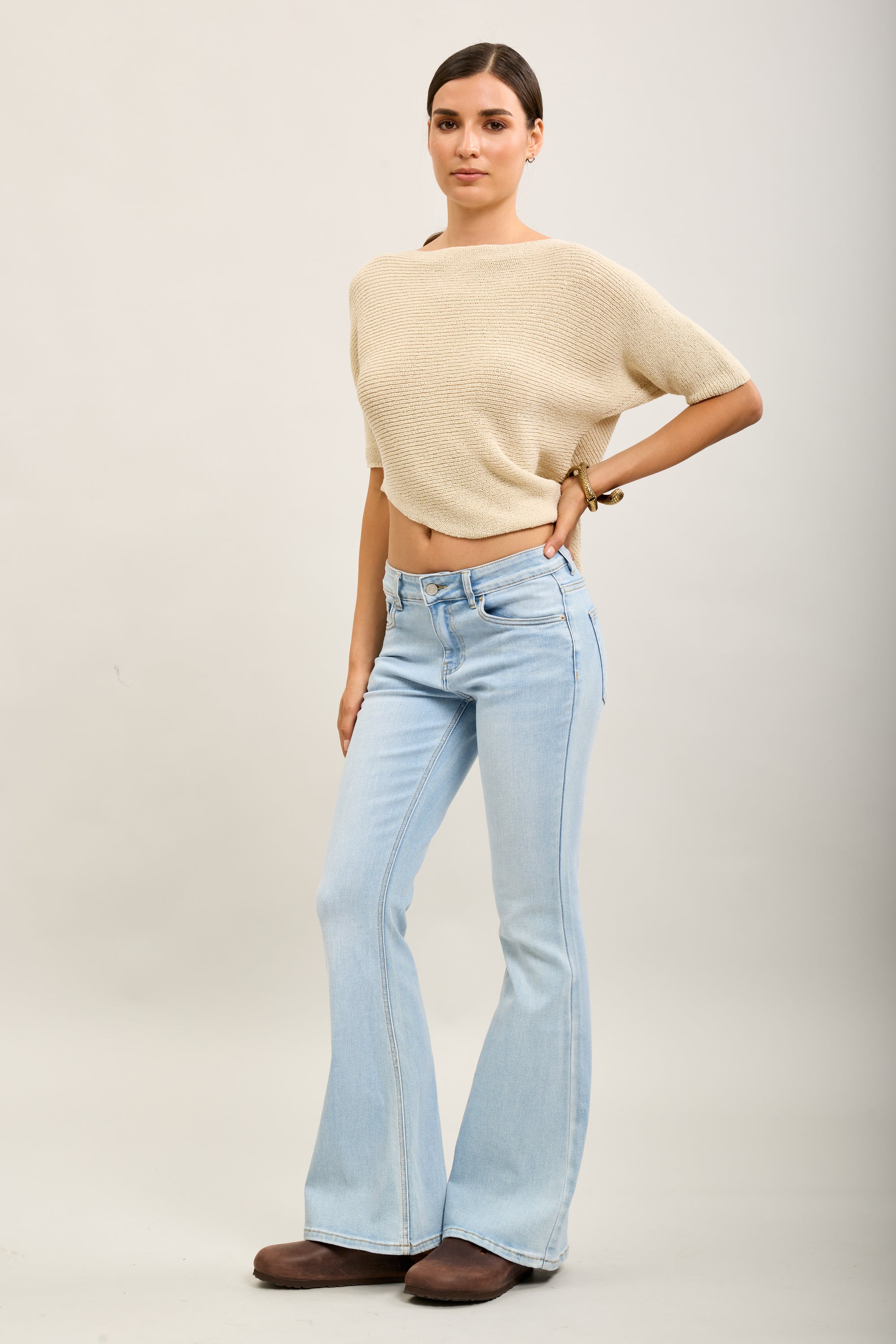 Toxik3 pantalon jean bootcut denim stretch