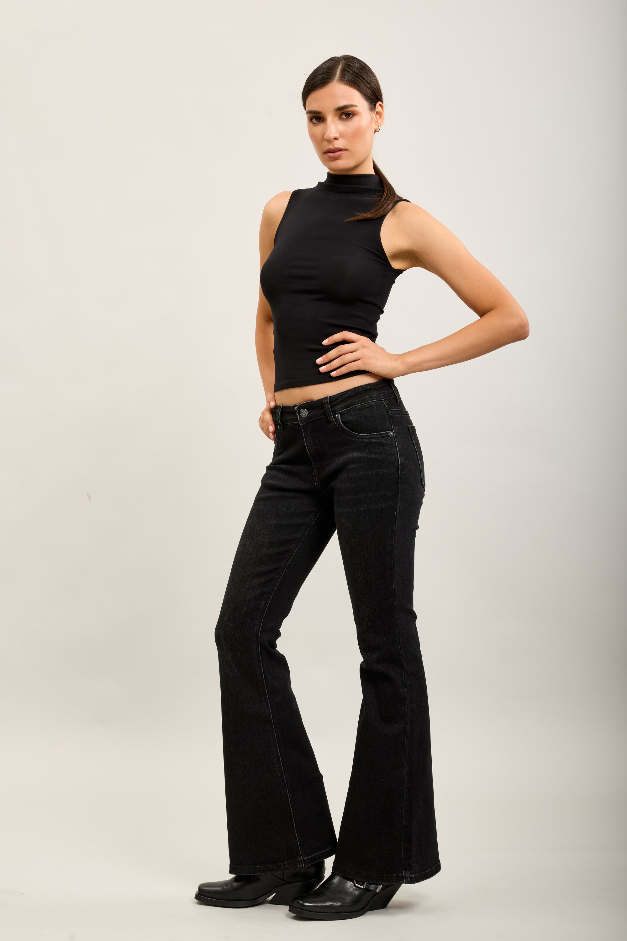Toxik3 pantalon jean bootcut denim stretch