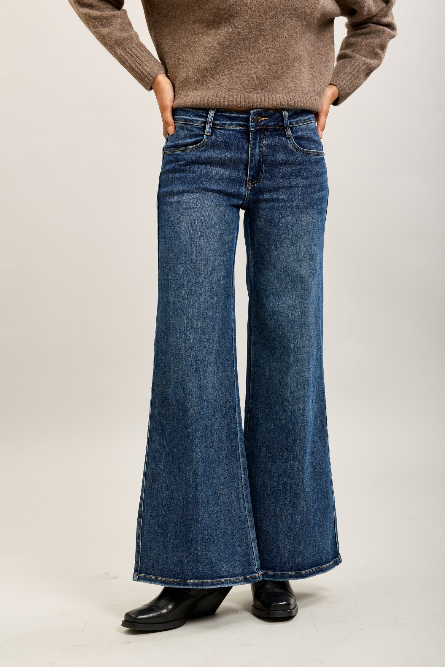 Toxik3 pantalon jean wide denim stretch