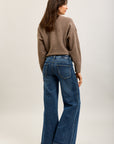 Toxik3 pantalon jean wide denim stretch