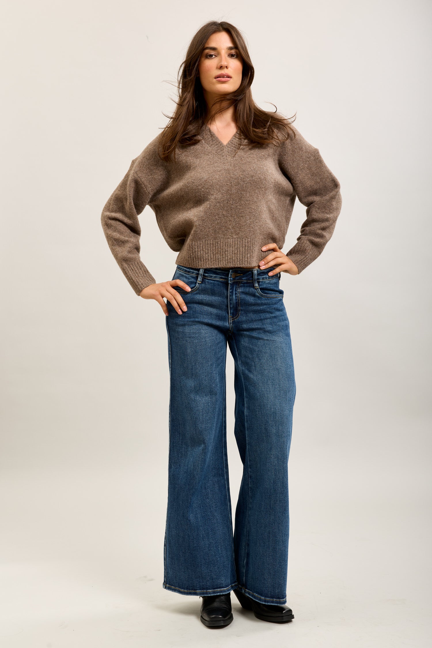 Toxik3 pantalon jean wide denim stretch