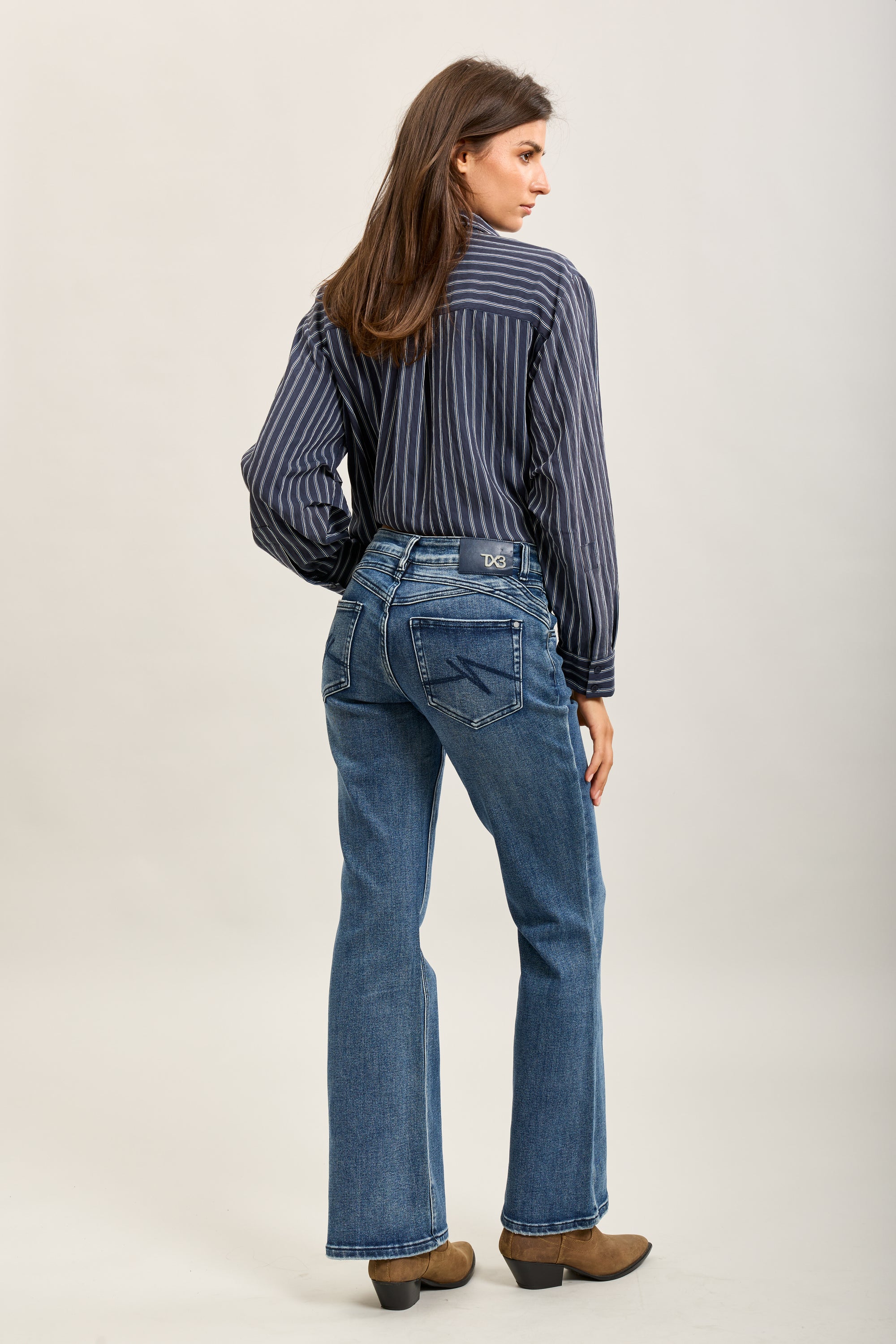 Toxik3 pantalon jean bootcut denim stretch