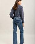 Toxik3 pantalon jean bootcut denim stretch