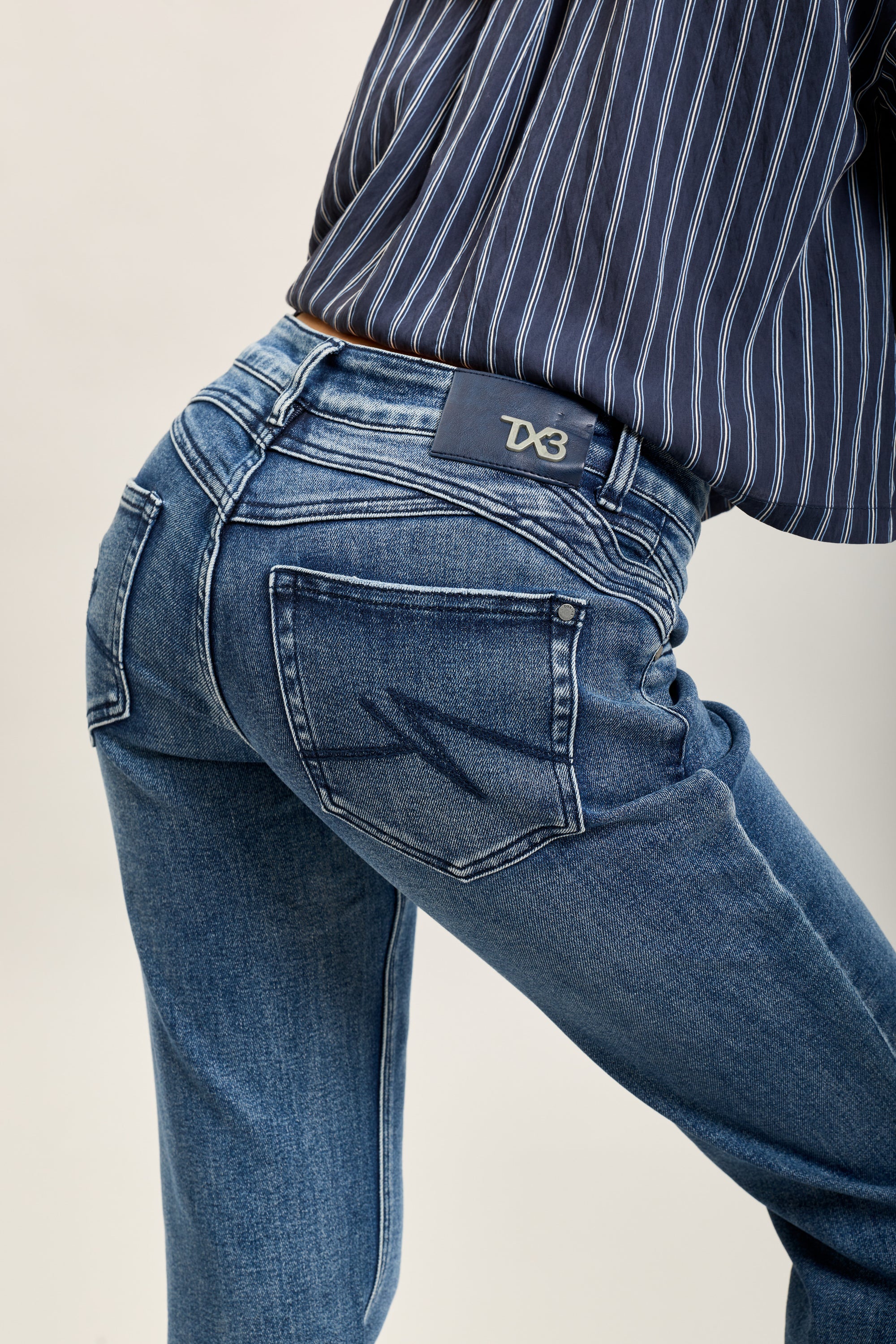 Toxik3 pantalon jean bootcut denim stretch