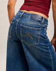 Toxik3 pantalon jean extra-wide denim stretch clous