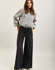 Toxik3 pantalon jean extra-wide denim stretch clous