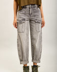 Toxik3 pantalon jean cargo denim stretch