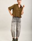 Toxik3 pantalon jean cargo denim stretch