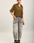 Toxik3 pantalon jean cargo denim stretch