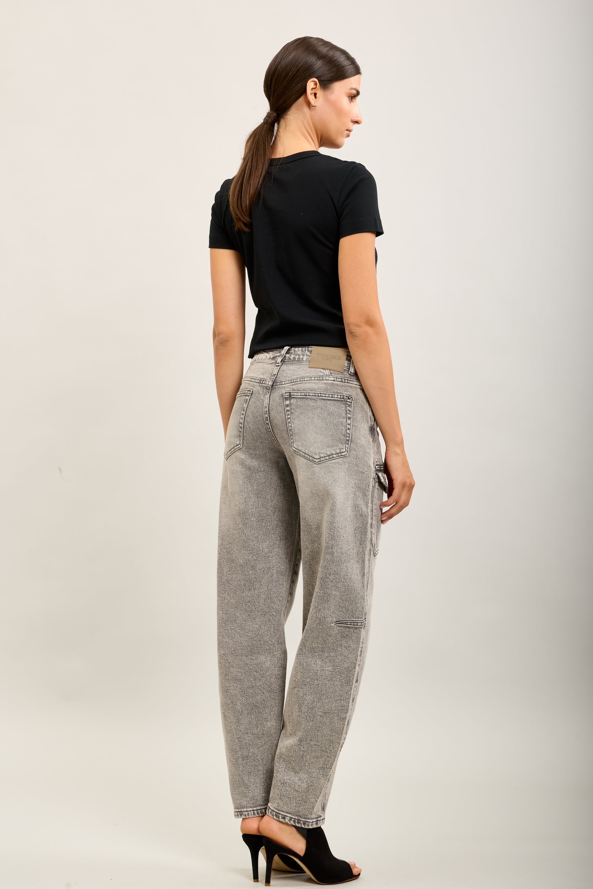 Toxik3 pantalon jean cargo denim stretch