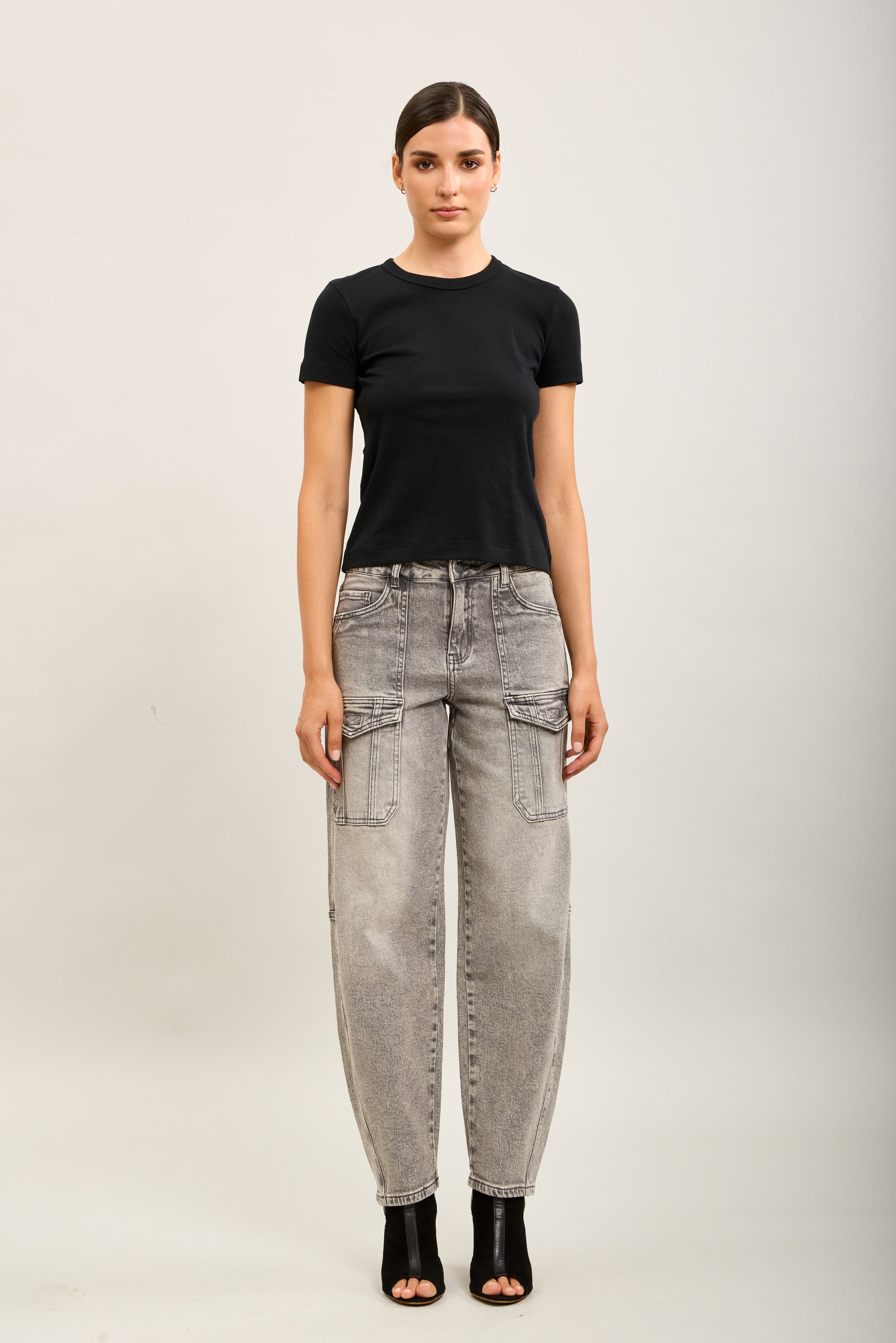 Toxik3 pantalon jean cargo denim stretch